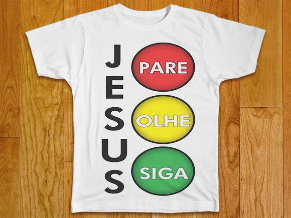 Camiseta Religiosa Jesus