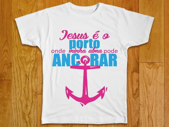 Camiseta Religiosa Jesus É o Porto