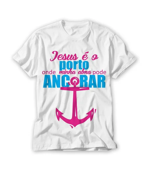 Camiseta Religiosa Jesus É o Porto