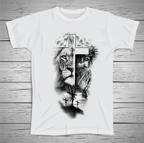 Camiseta Religiosa Leão de Judá
