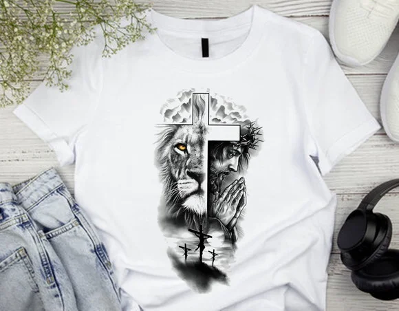 Camiseta Religiosa Leão de Judá