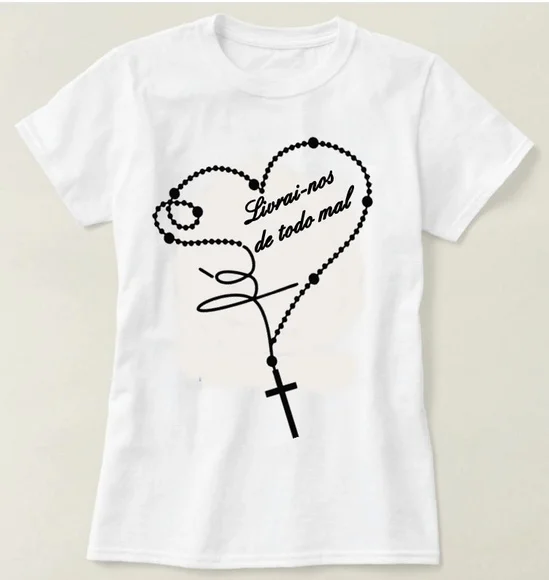Camiseta Religiosa Livrai-nos