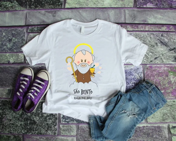 Camiseta Religiosa São Bento