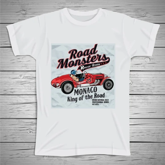 Camiseta Road Monsters