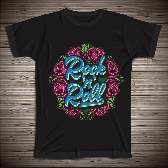 Camiseta Rock & Roll