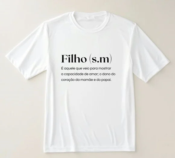 Camiseta Significado Filho