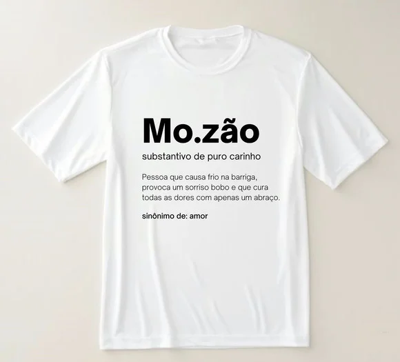 Camiseta Significado Mozão
