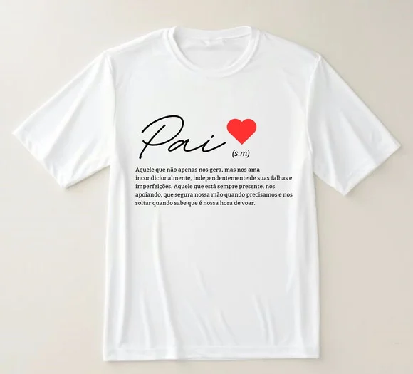 Camiseta Significado Pai