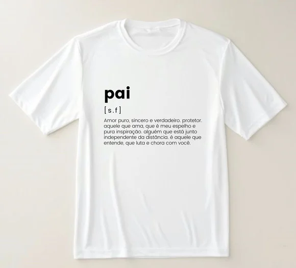 Camiseta Significado Pai
