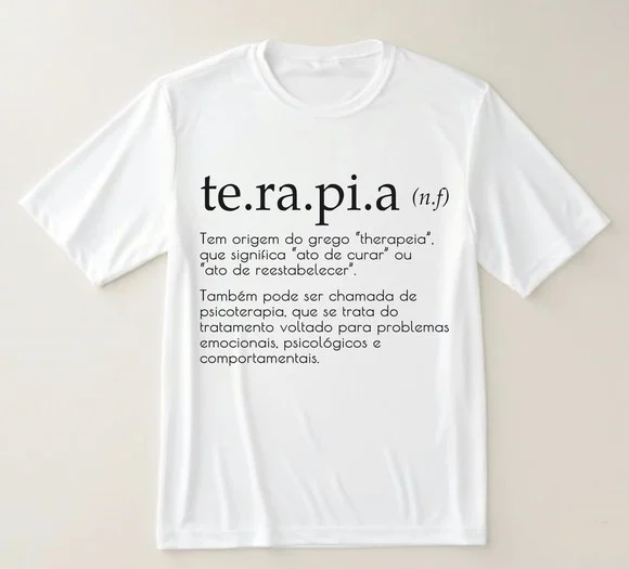 Camiseta Significado Terapia