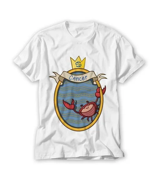 Camiseta Signo Câncer
