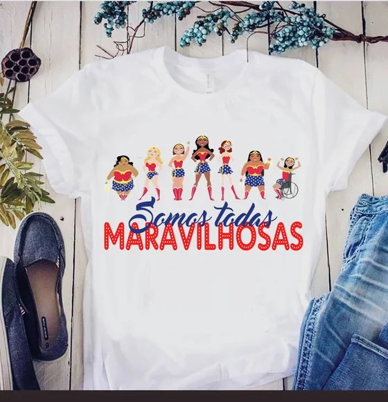 Camiseta Somos Todas Maravilhosas