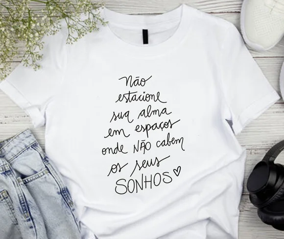 Camiseta Sonhos