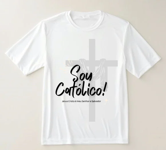 Camiseta Sou Católico