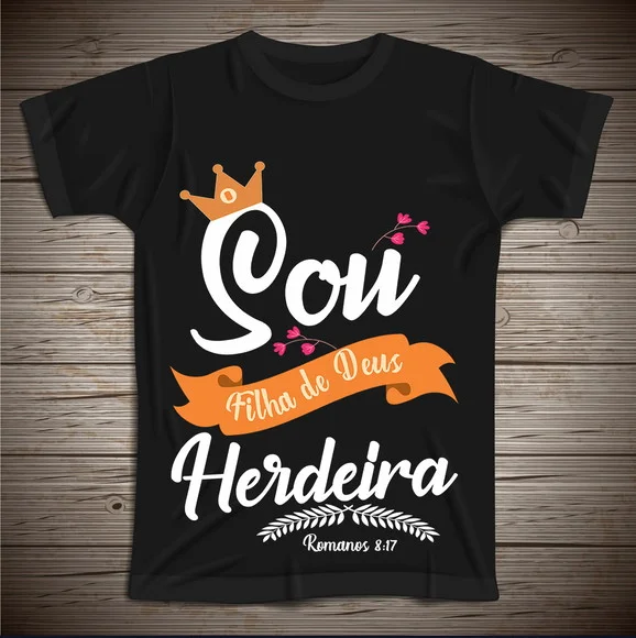Camiseta Sou Filha de Deus