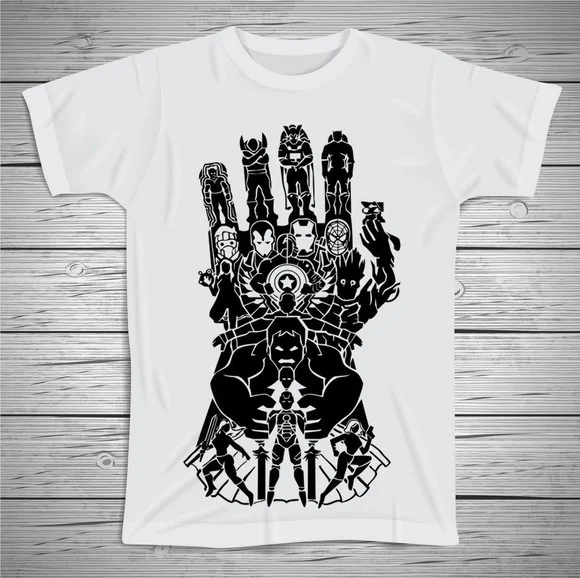 Camiseta Super Heróis