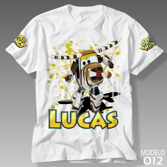 Camiseta Super Wings Bello Personalizada