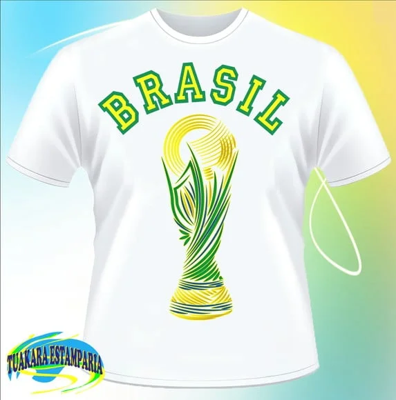 Camiseta Brasil Taça