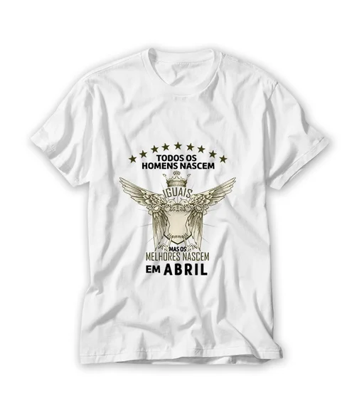 Camiseta Todos Os Homens Nascem Iguais