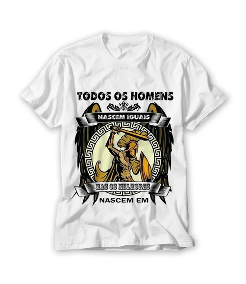 Camiseta Todos Os Homens Nascem Iguais