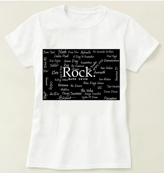 Camiseta Unissex Rock