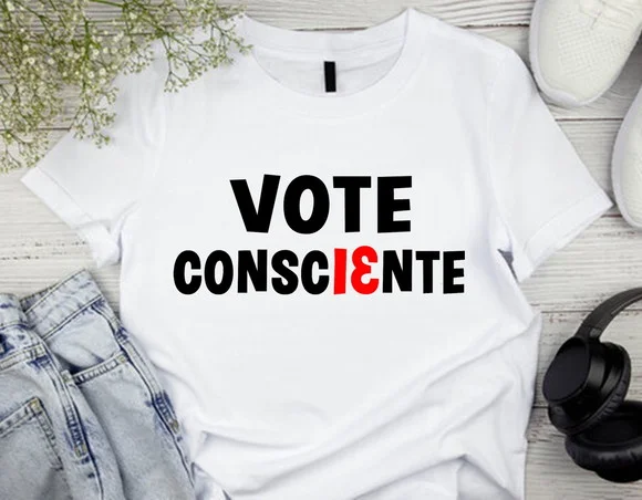 Camiseta Vote Consciente