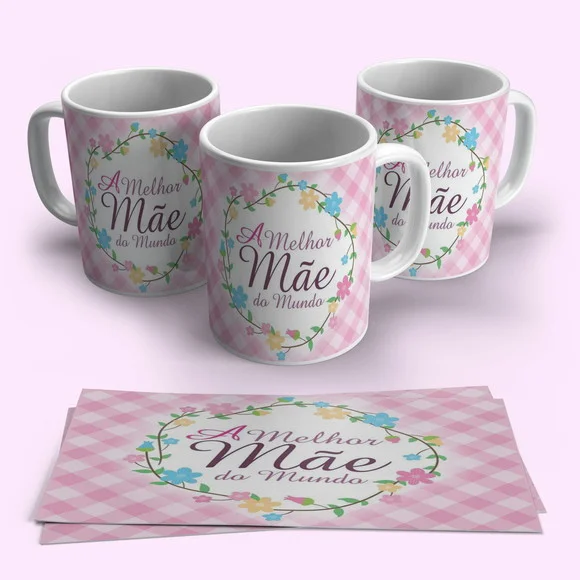 Caneca A Mellhor Mãe do Mundo
