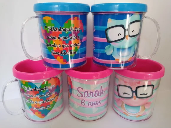 Caneca Acrilica Rosqueavel Personalizada