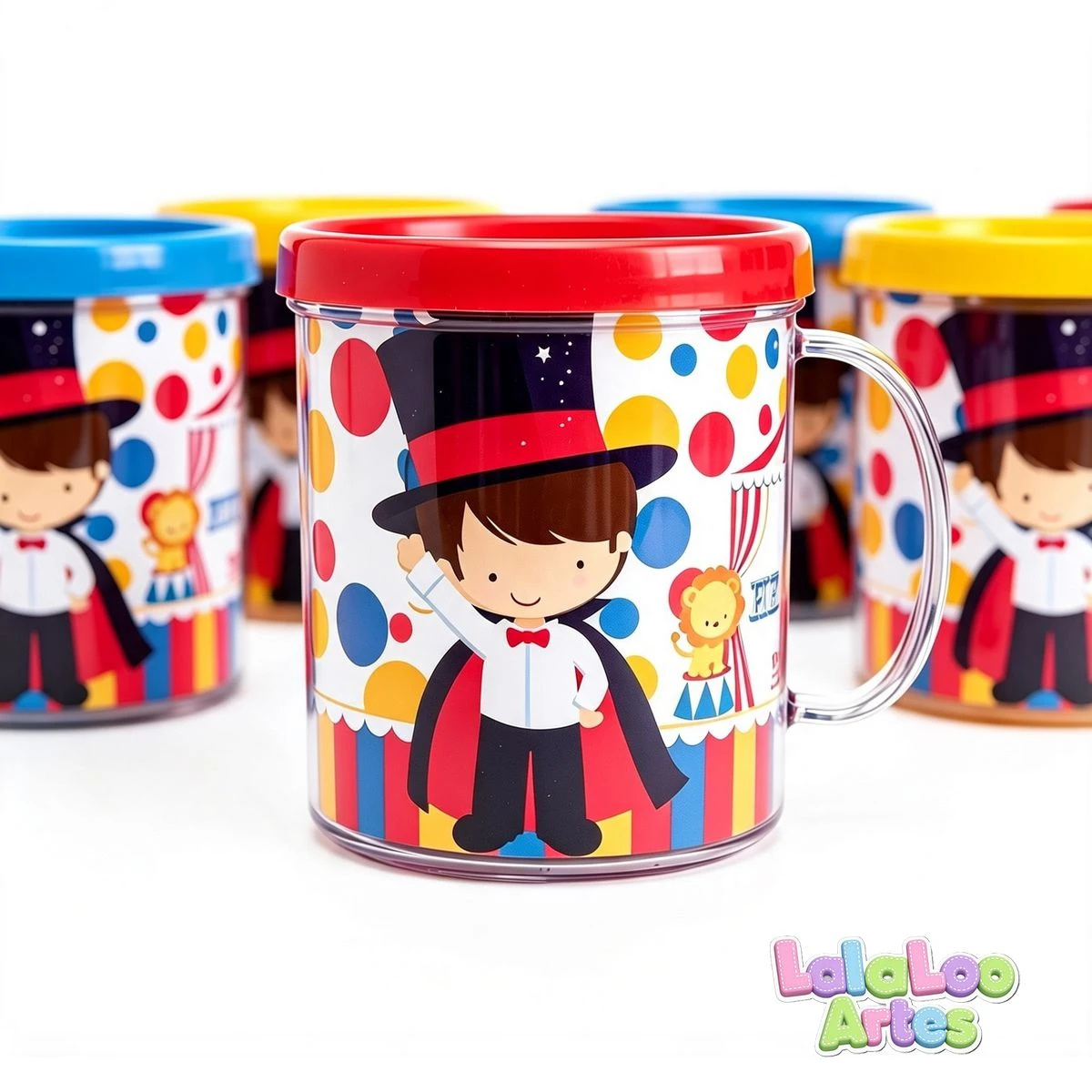 Caneca Circo Menino Personalizada