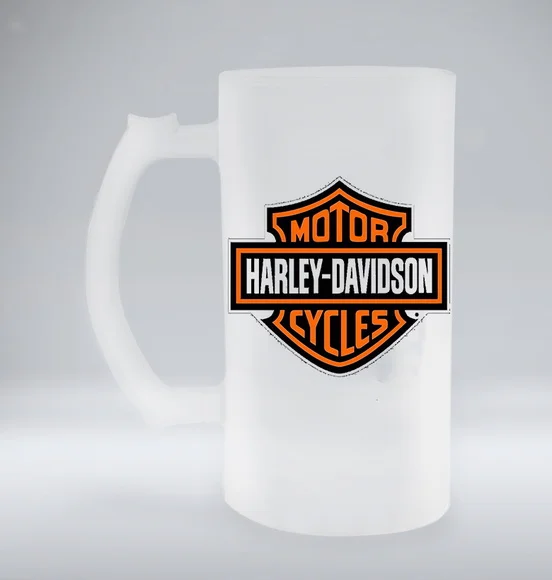 Caneca de Chopp Jateada Motociclismo