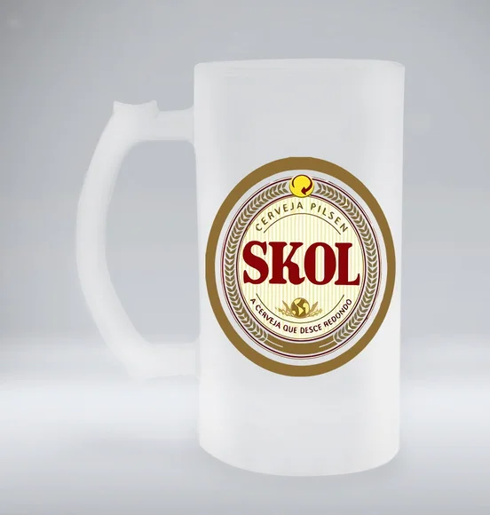 Caneca de Chopp Jateada Skol