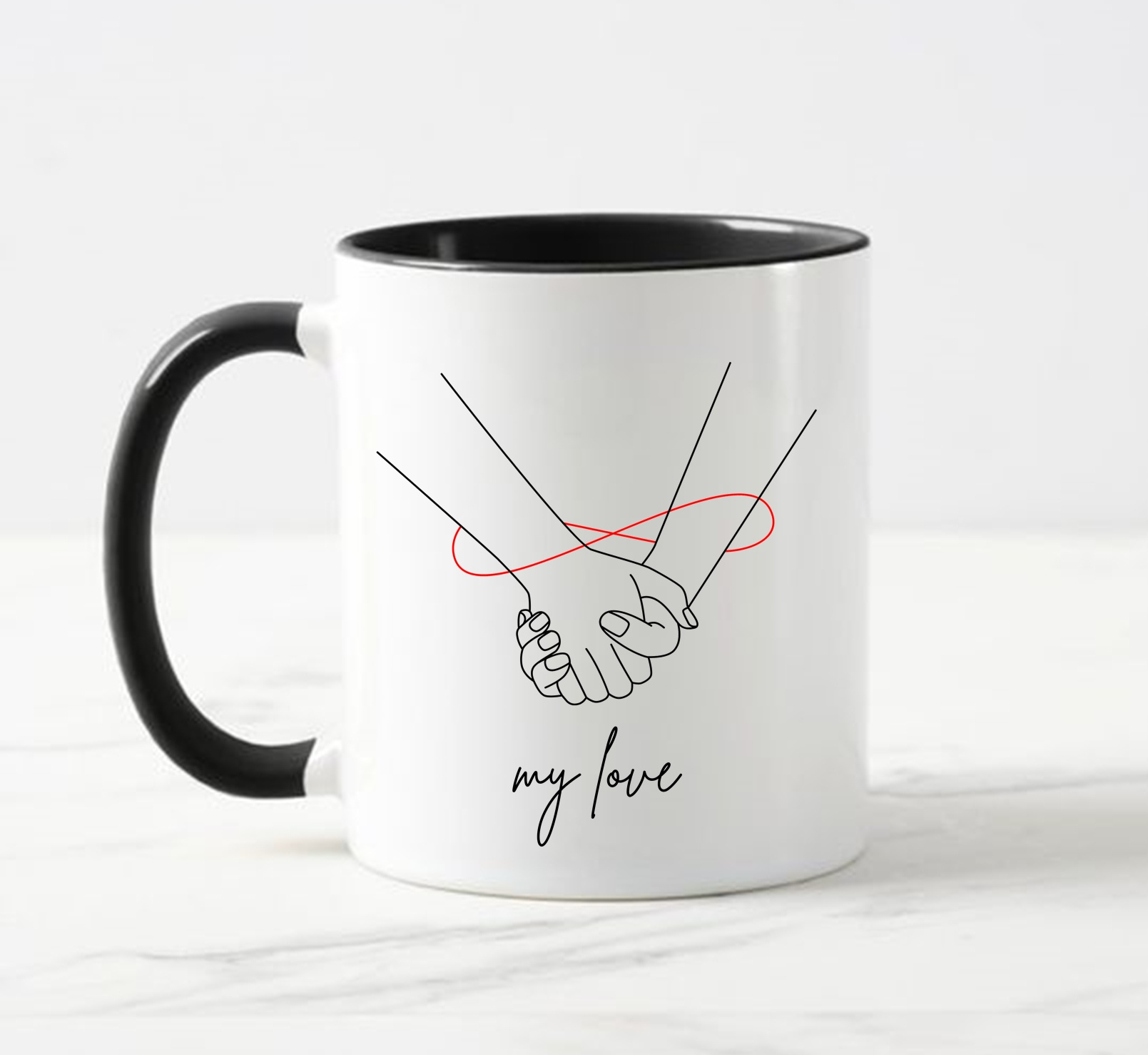CANECA DIA DOS NAMORADOS MY LOVE MINIMALISTA