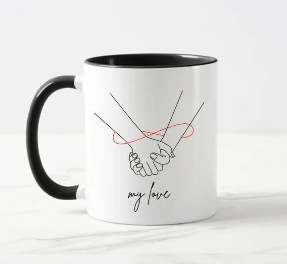 Caneca Dia dos Namorados My Love Minimalista