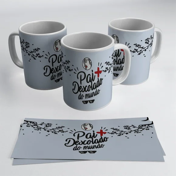 Caneca Dia dos Pais Pai mais Descolado do Mundo
