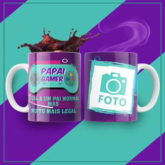 Caneca Dia Dos Pais Personalizada