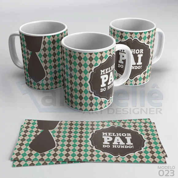 Caneca Dia dos Pais Personalizada - Melhor Pai do Mundo