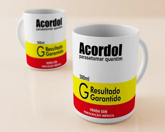 Caneca Divertida Acordol