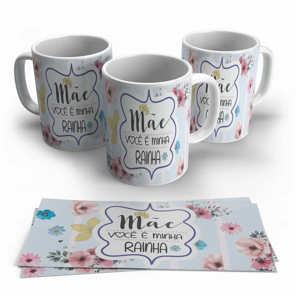 Caneca Mãe Você é Minha Rainha