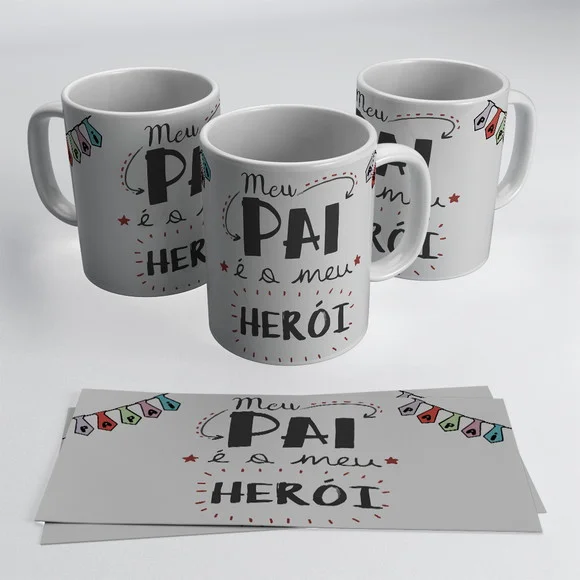 Caneca Meu Pai Meu Herói