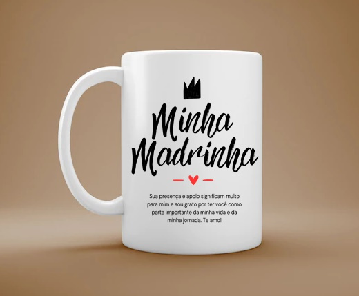 Caneca Minha Madrinha