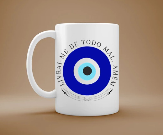 Caneca Olho Grego