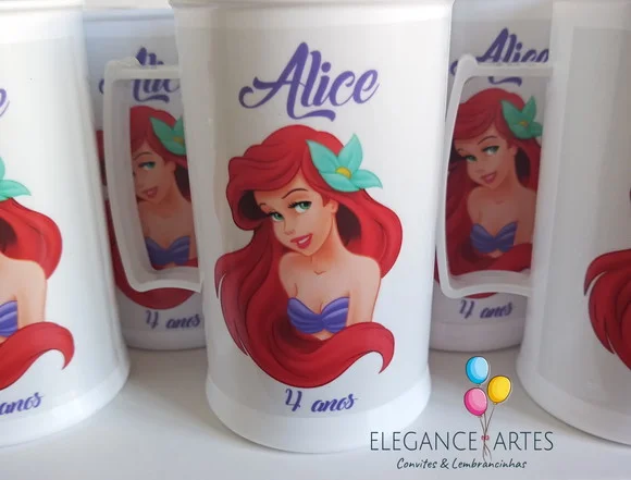 Caneca Pequena Sereia