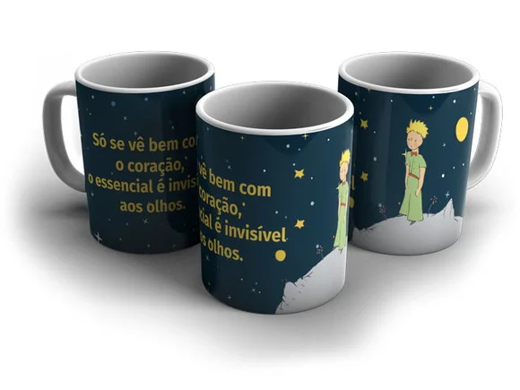 Caneca Pequeno Príncipe