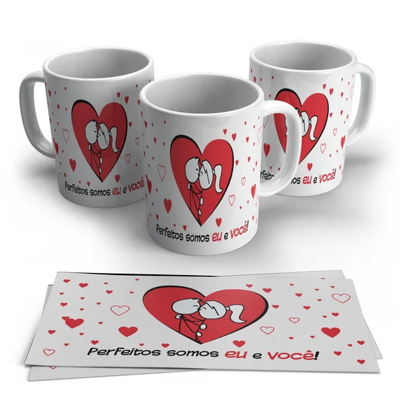 Caneca Perfeito Somos Eu e Você