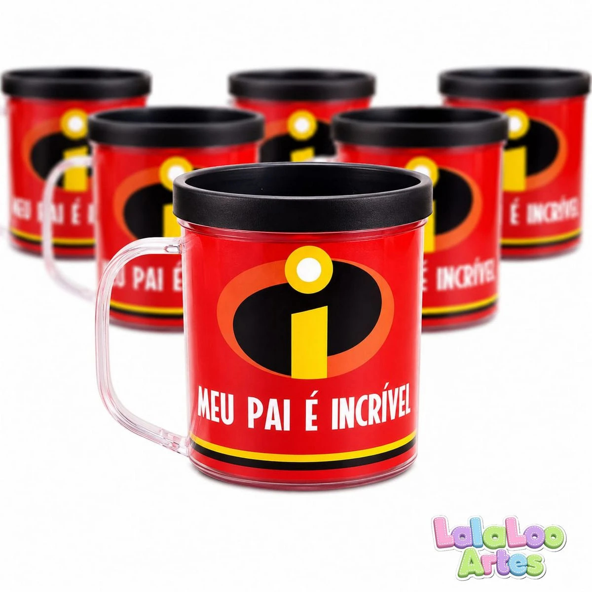 Caneca Personalizada Dia dos Pais – Meu Pai é Incrível | Tema Os Incríveis
