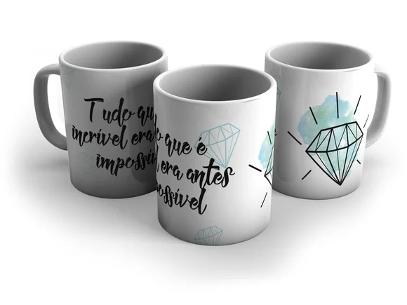 Caneca Personalizada Diamond
