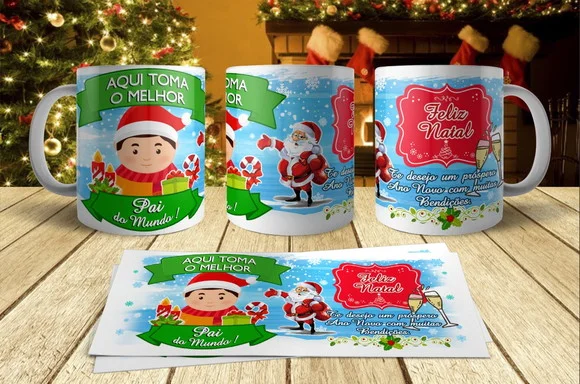 Caneca Personalizada Feliz Natal
