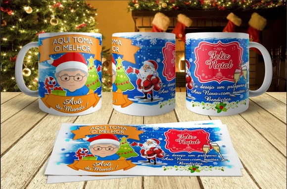 Caneca Personalizada Feliz Natal