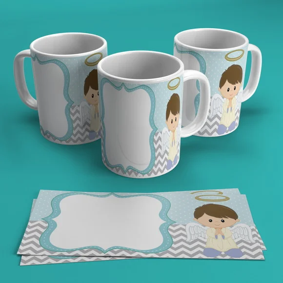 Caneca Personalizada para Batizado
