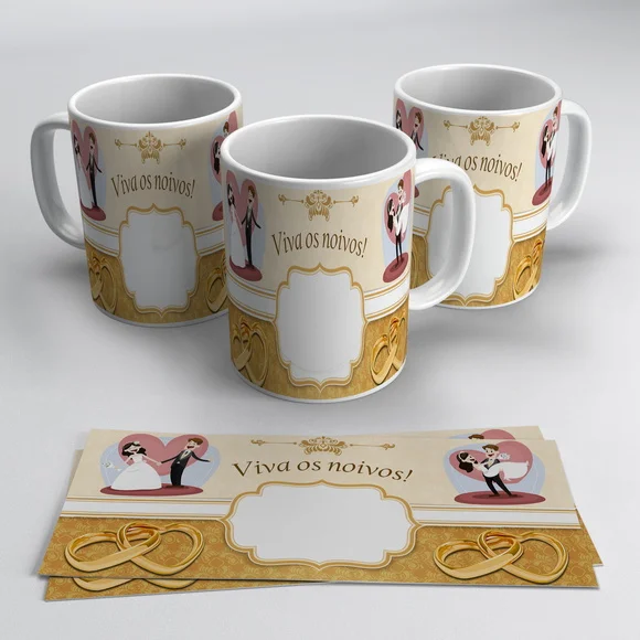 Caneca Personalizada para Casamento